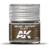 AK-Interactive Real Colors RC065: Braun Brown RAL 8010 