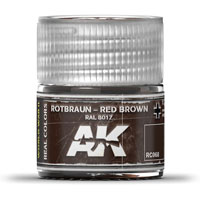 AK-Interactive Real Colors RC068: Rotbraun Red Brown RAL 8017 