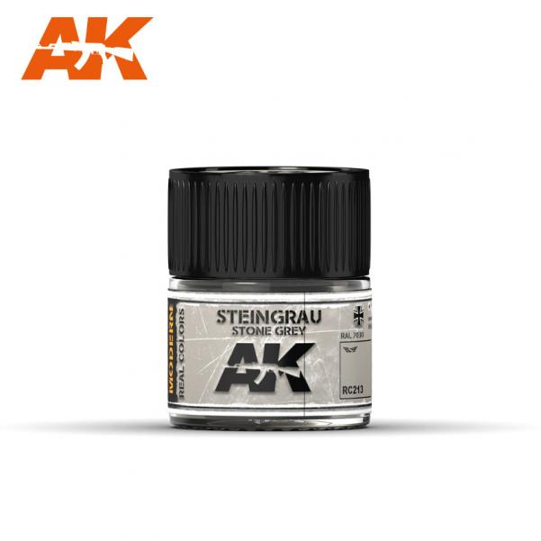 AK-Interactive Real Colors RC213: Steingrau-Stone Grey RAL 7030 