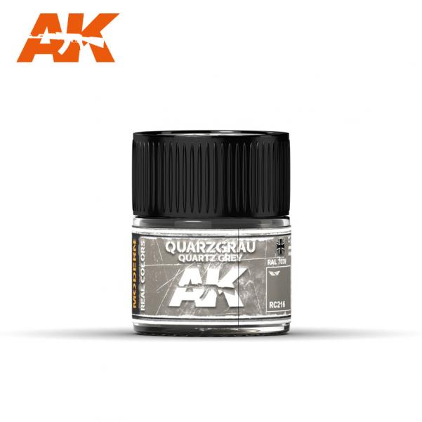 AK-Interactive Real Colors RC216: Quarzgrau-Quartz Grey RAL 7039 