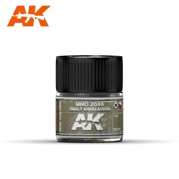 AK-Interactive Real Colors RC219: MNO 2036 Smalt Khaki Avion  