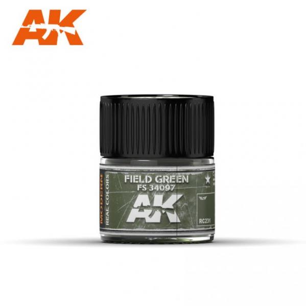 AK-Interactive Real Colors RC231: Field Green FS 34097 