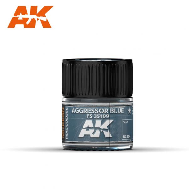 AK-Interactive Real Colors RC234: Aggressor Blue FS 35109 