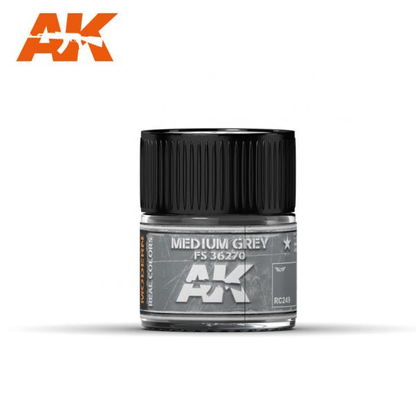 AK-Interactive Real Colors RC249: Medium Grey FS 36270 