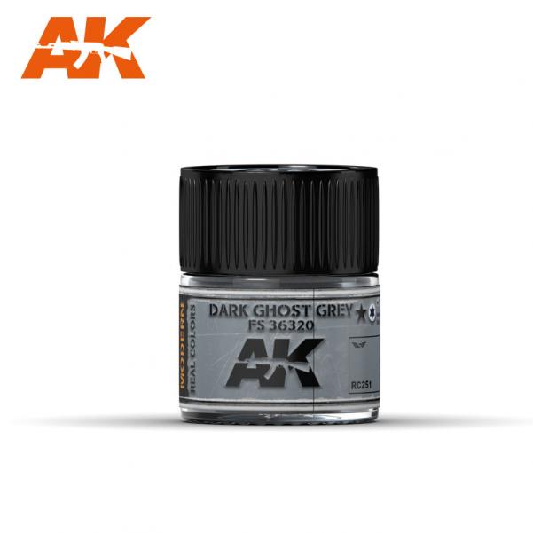 AK-Interactive Real Colors RC251: Dark Ghost Grey FS 36320 