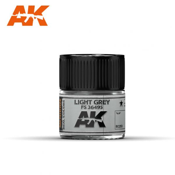 AK-Interactive Real Colors RC253: Light Grey FS 36495 