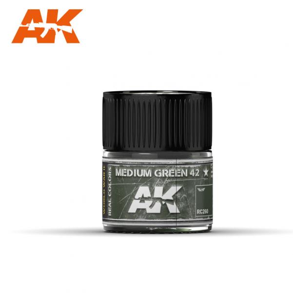 AK-Interactive Real Colors RC260: Medium Green 42 
