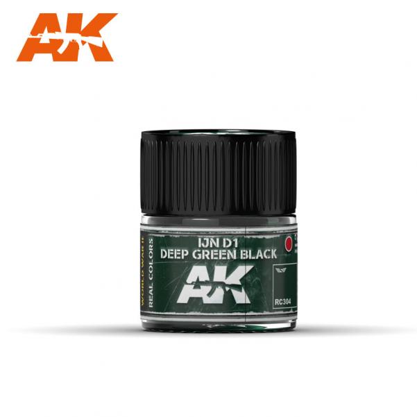AK-Interactive Real Colors RC304: IJN D1 Deep Green Black 