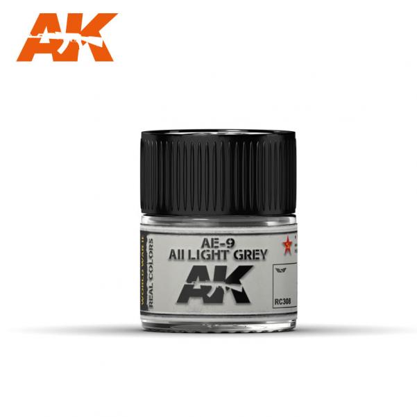 AK-Interactive Real Colors RC308: AE-9 / AII Light Grey 