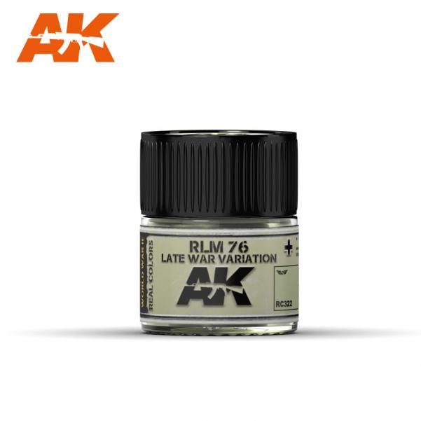 AK-Interactive Real Colors RC322: RLM 76 Late War Variation 