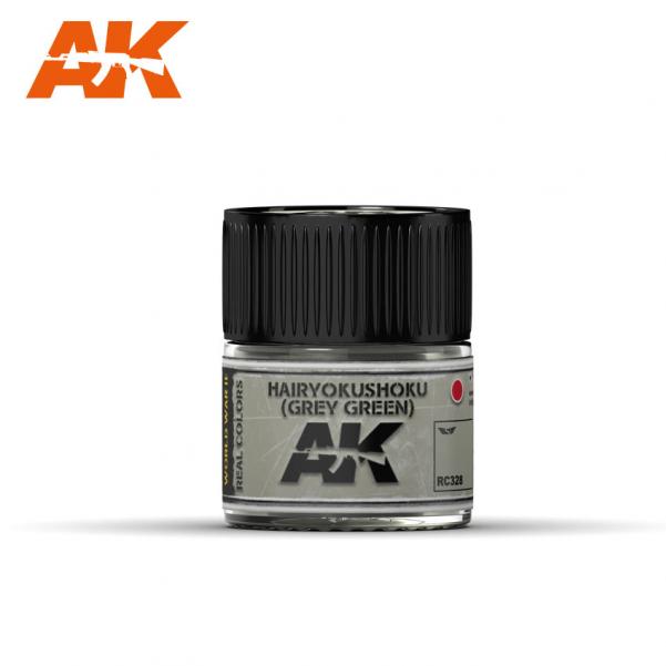 AK-Interactive Real Colors RC328: Hairyokushoku (Grey-Green) 