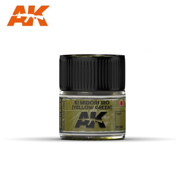 AK-Interactive Real Colors RC333: Ki Midori Iro (Yellow-Green) 
