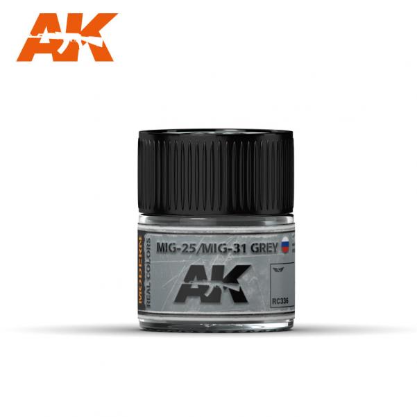 AK-Interactive Real Colors RC336: MIG-25/MIG-31 Grey  