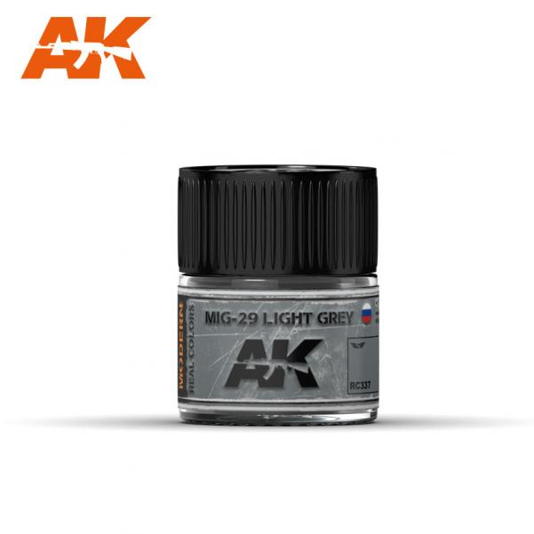 AK-Interactive Real Colors RC337: MIG-29 Light Grey 