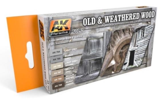 AK-Interactive Set: Old & Weathered Wood Vol.2 
