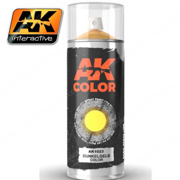 AK-Interactive Spray: Dunkelgelb 