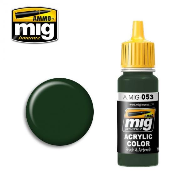AMMO Acrylic Paint 053: Protective MC 1200 Green 