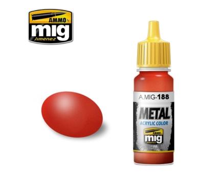 AMMO Metal Acrylics 188: Metallic Red 