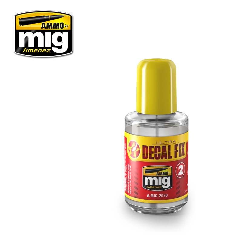 Ammo MIG: Ultra Decal-Set Solution 30ml 