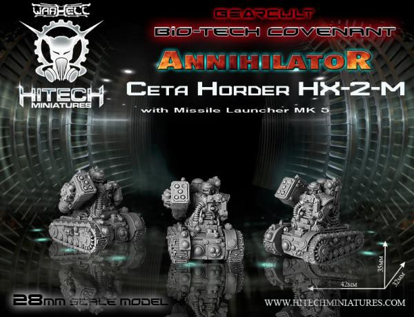 Warhell: Gearcult Bio-Tech Covenant- Annihilator Ceta Horder HX-2-M 