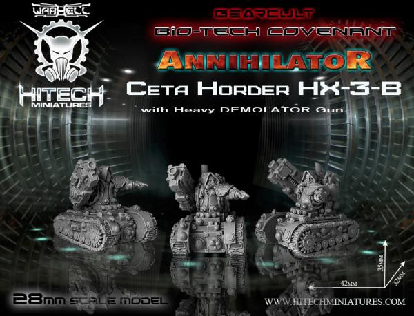 Warhell: Gearcult Bio-Tech Covenant- Annihilator Ceta Horder HX-4-B 