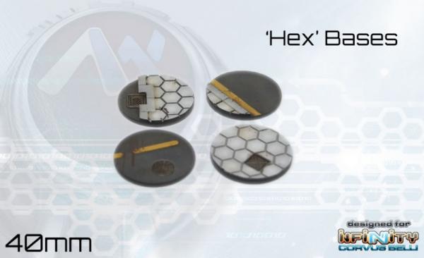 Antenocitis Workshop: Hex Bases 40mm 