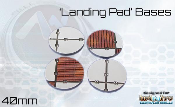 Antenocitis Workshop: Landing Pad Bases 40mm 
