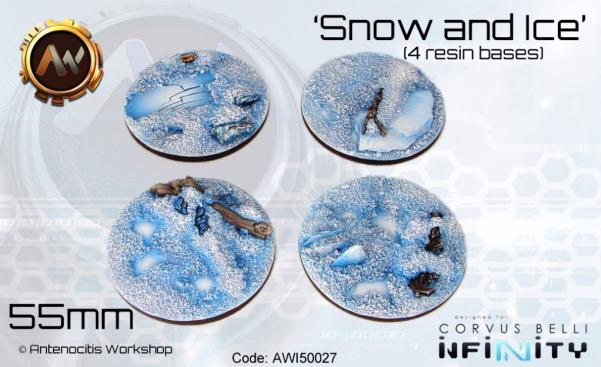 Antenocitis Workshop: Snow & Ice Bases 55mm 