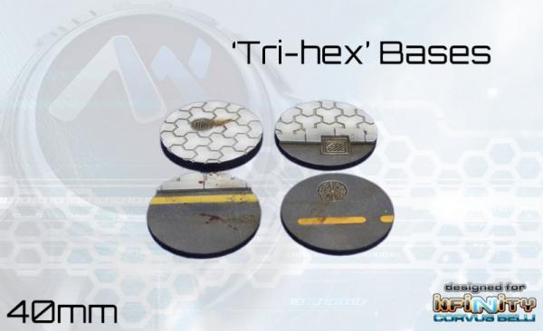 Antenocitis Workshop: Tri-Hex Bases 40mm 