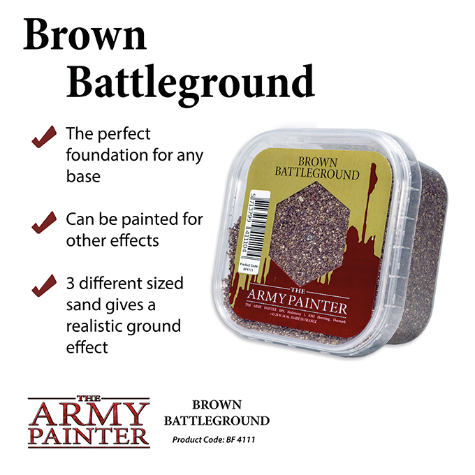 Army Painter: Battlefield: Brown Battleground Sand (Basing) 