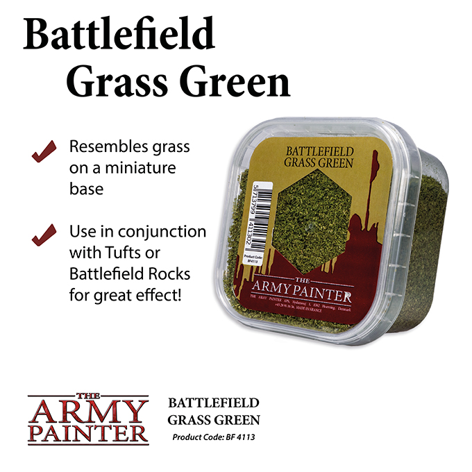 Army Painter: Battlefield: Grass Green 