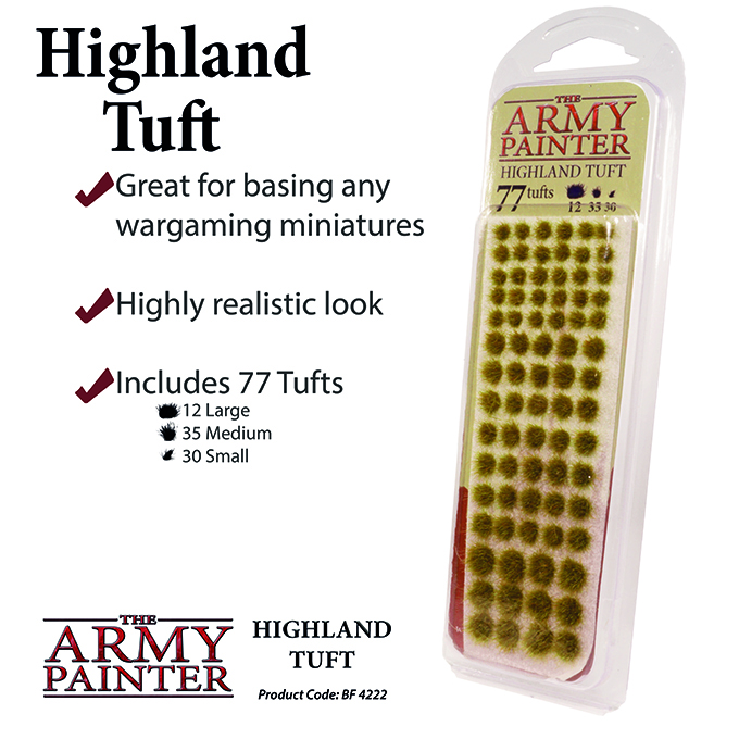 Army Painter: Battlefield: Highland Tufts 