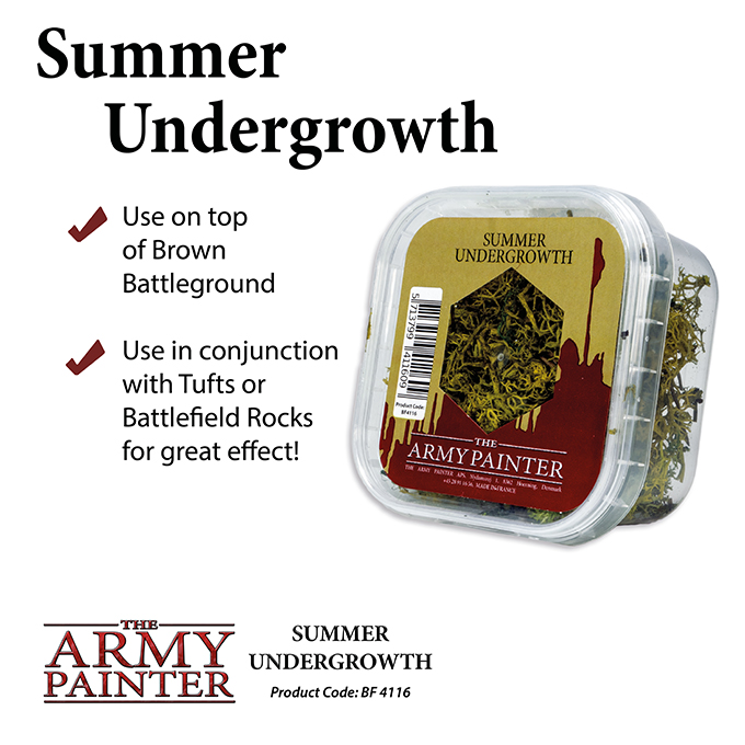 Army Painter: Battlefield: Summer Undergrowth (Foliage) 