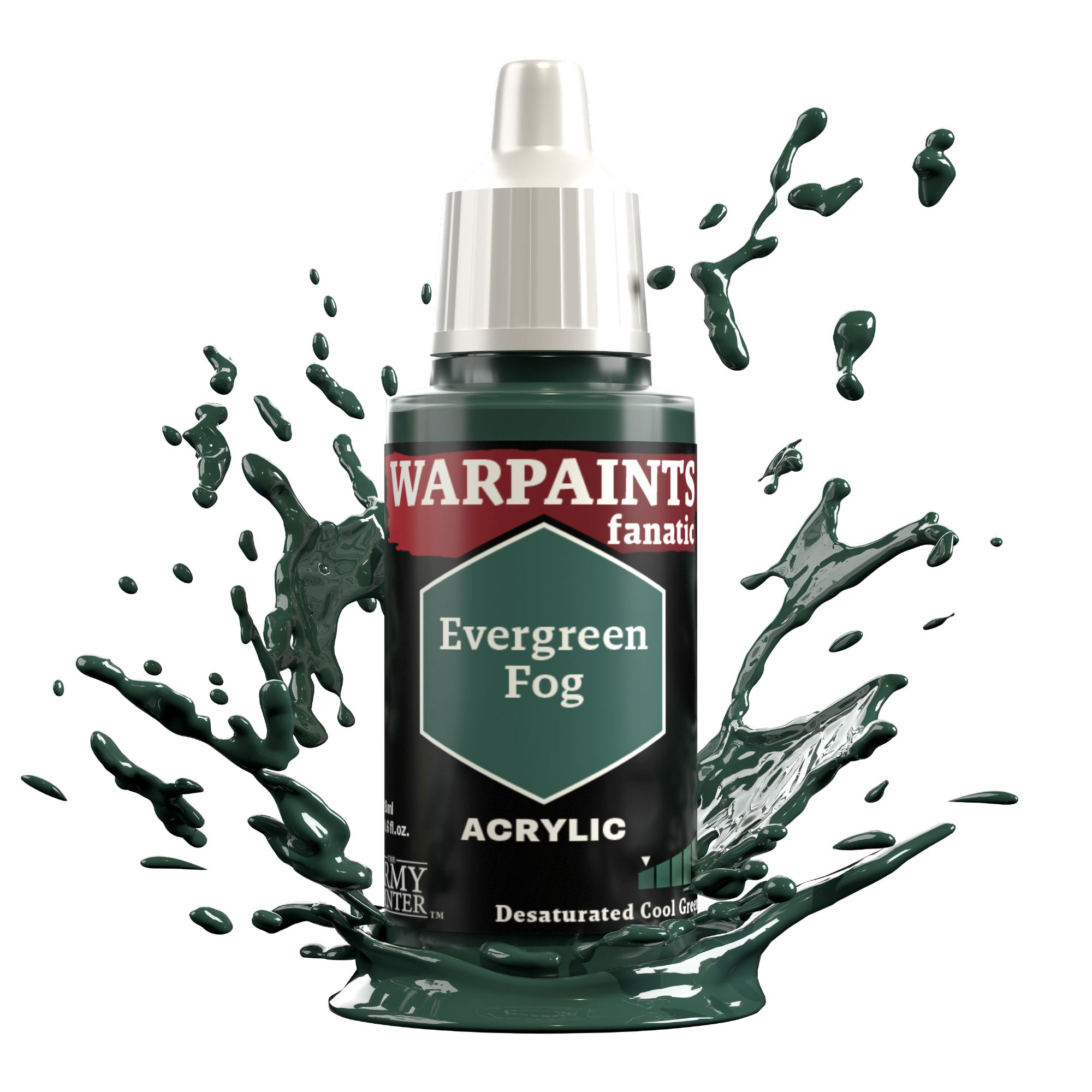 Army Painter: Warpaints Fanatic: Evergreen Fog 