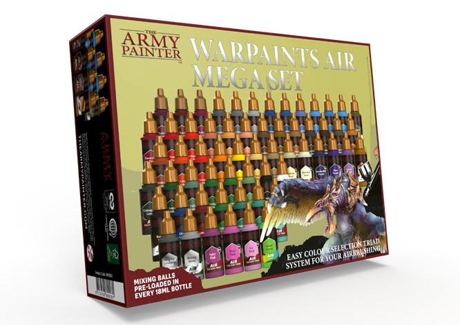 Army Painter: Warpaints: Mega AIR Paint Set 