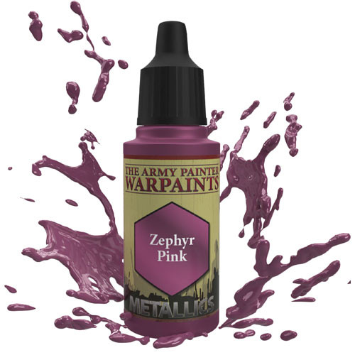Army Painter: Warpaints: Metallic: Zephyr Pink  