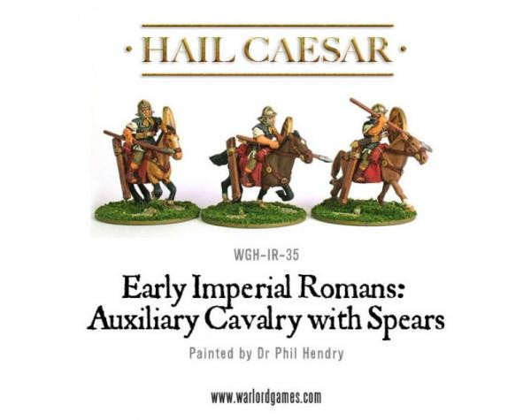 Hail Caesar: Imperial Romans: Auxiliary Cavalry with Spears 
