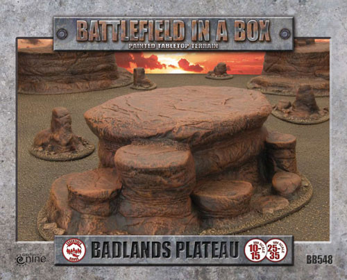 Battlefield in a Box: Badlands: Plateau 