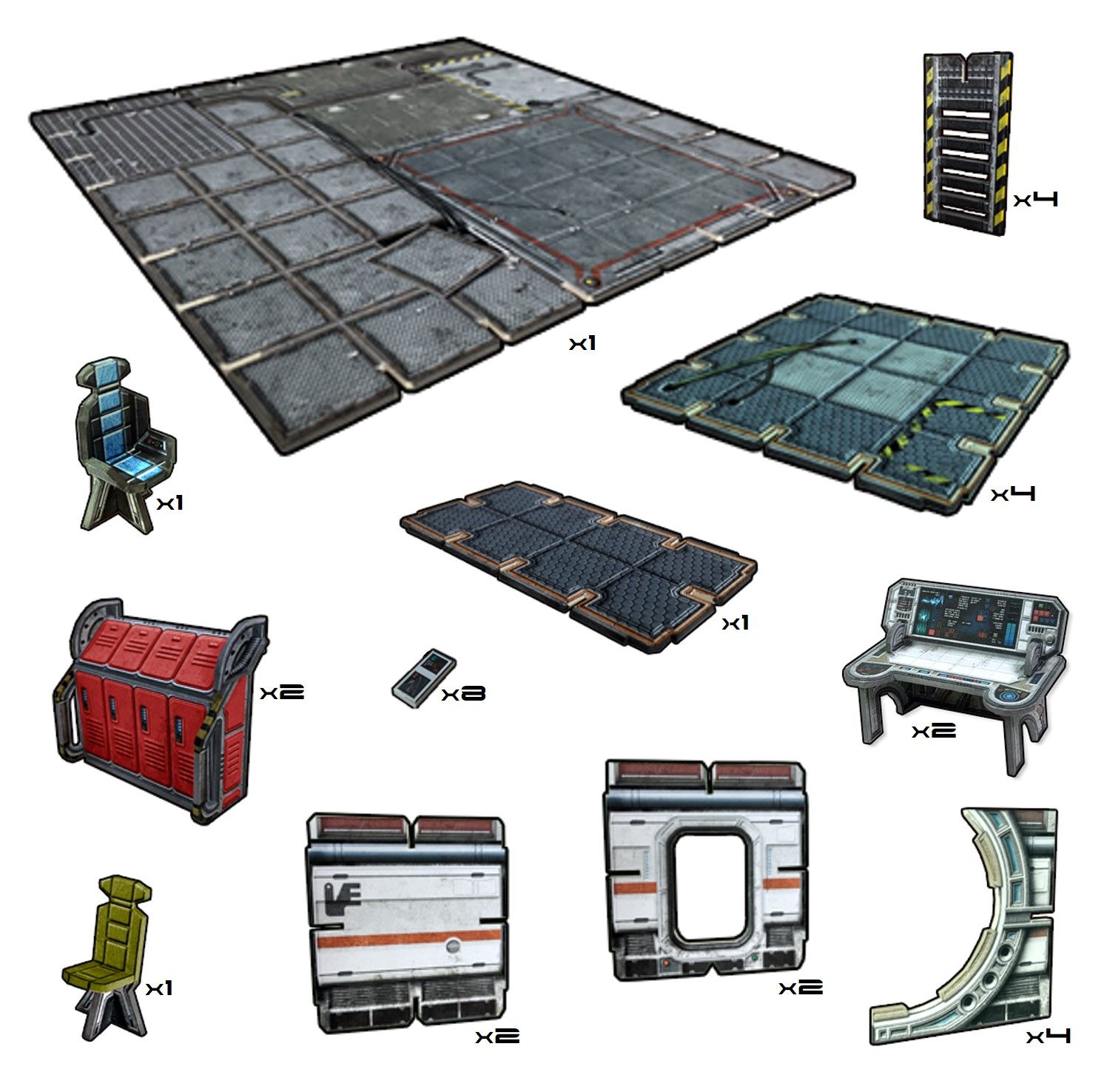 Battle Systems: Galactic Floor Tiles Pack 