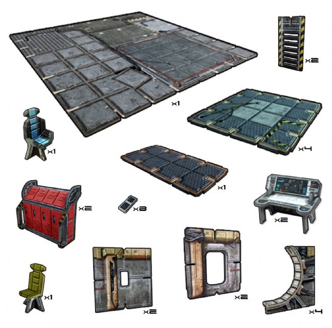 Battle Systems: Frontier Floor Tiles Pack 