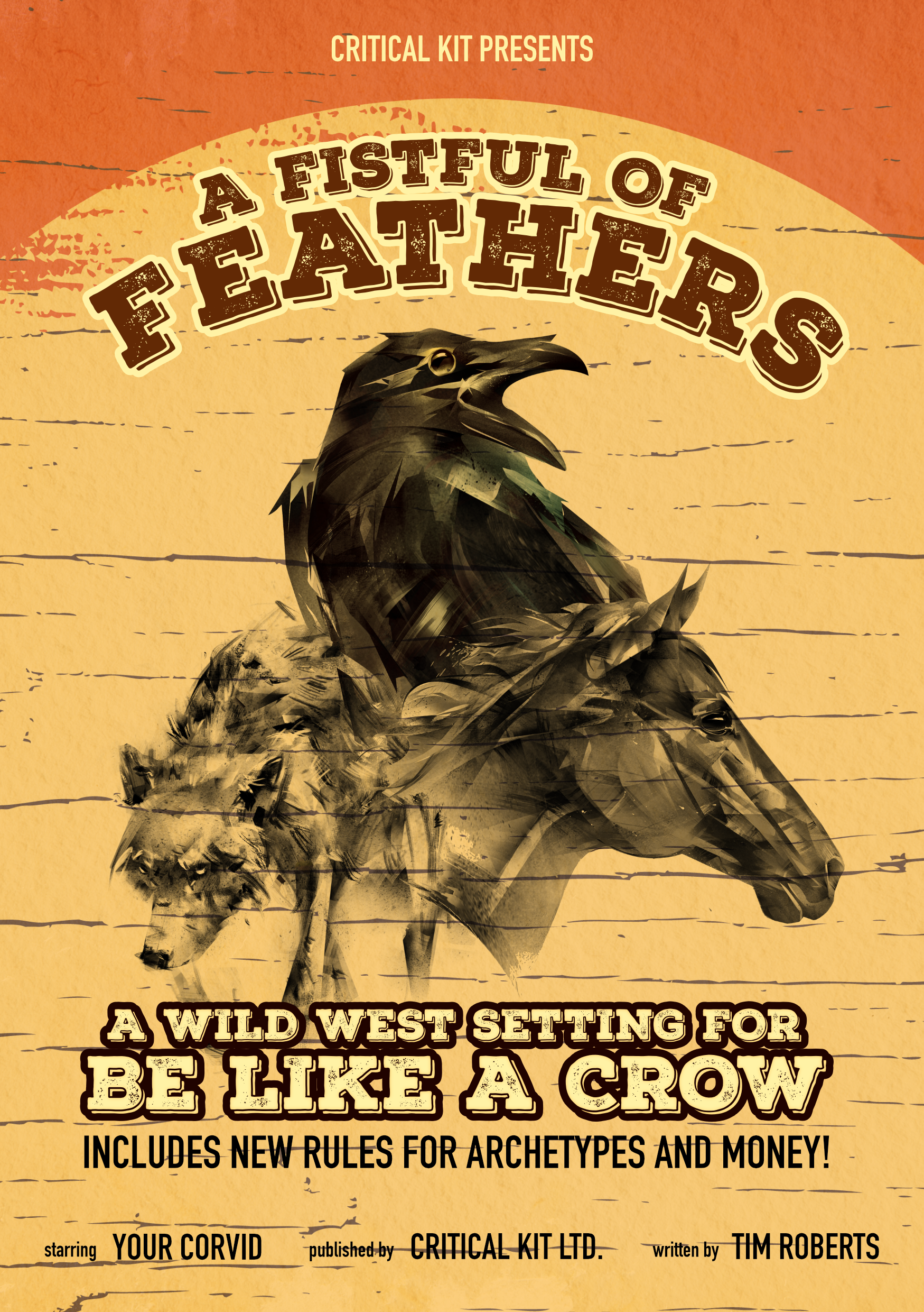 Be Like A Crow RPG: Fistful of Feathers 