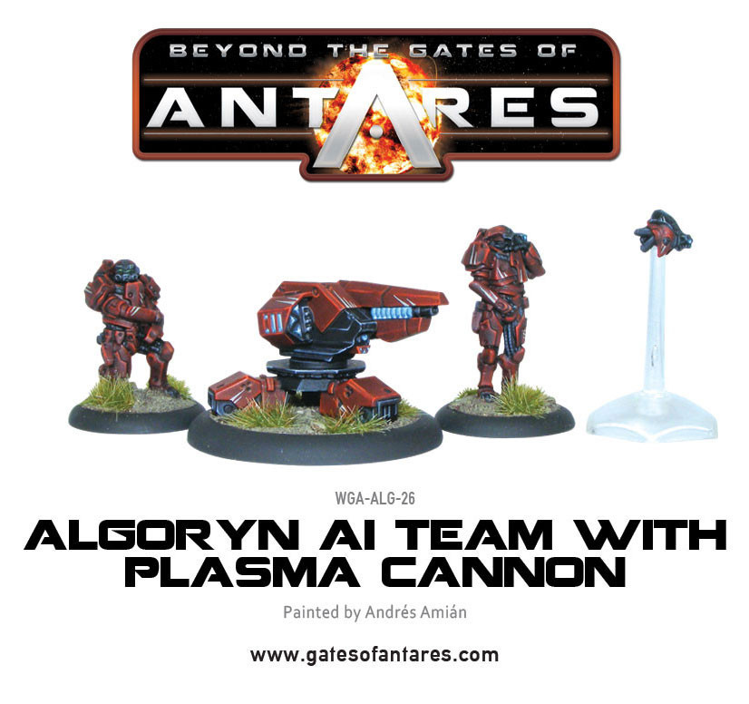 Beyond the Gates of Antares Algoryn: AI Team with Plasma Cannon 