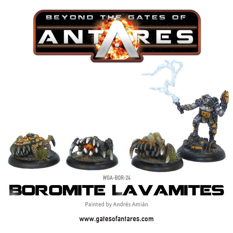 Beyond the Gates of Antares Boromite: Lava Mites 