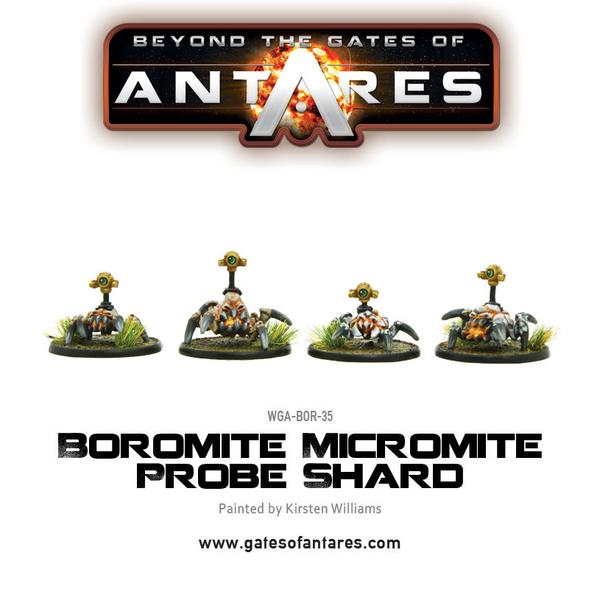 Beyond the Gates of Antares Boromite: Micromite Probe Shard 