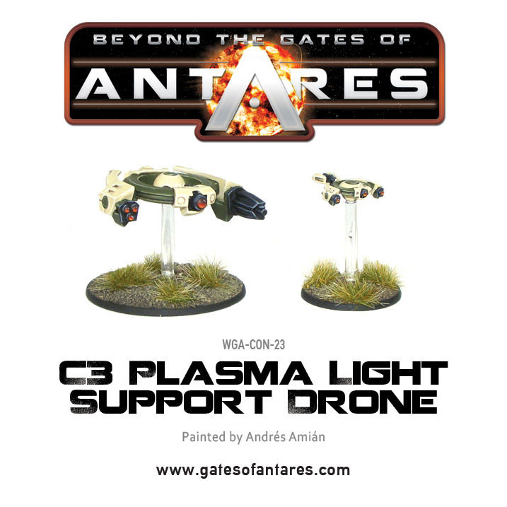 Beyond the Gates of Antares Concord: C3 Plasma Light Support Drone 