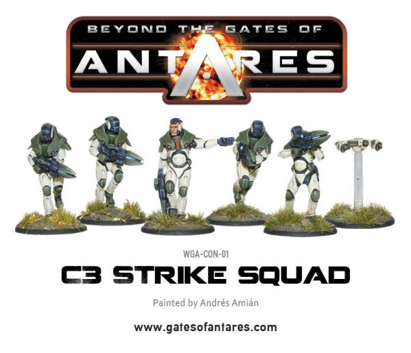 Beyond the Gates of Antares Concord: C3 Strike Squad 