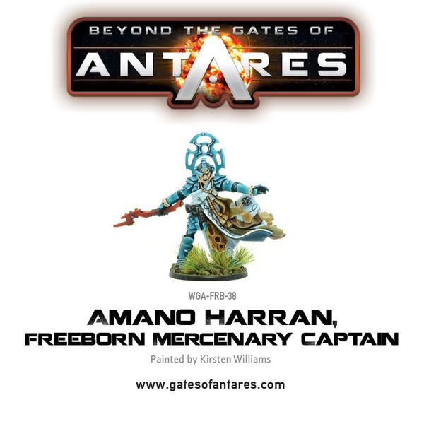 Beyond the Gates of Antares Freeborn: Amano Harran, Freeborn Mercenary Captain 