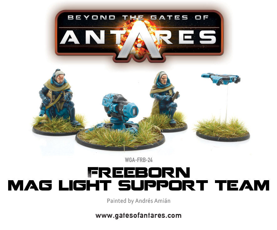 Beyond the Gates of Antares Freeborn: Mag Light Support Team 