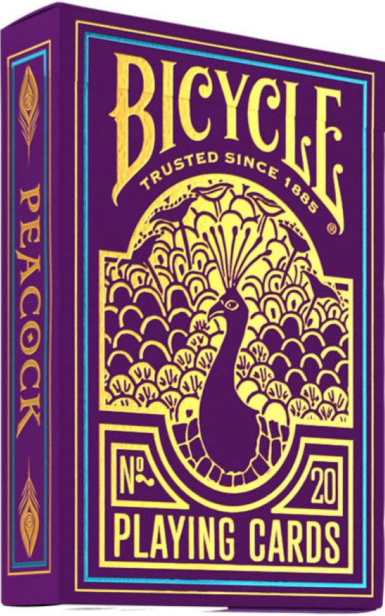 Bicycle Playing Cards: Purple Peacock 