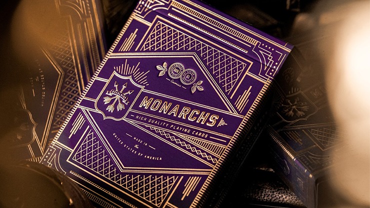 Bicycle Playing Cards: Purple Monarchs (Theory 11) 